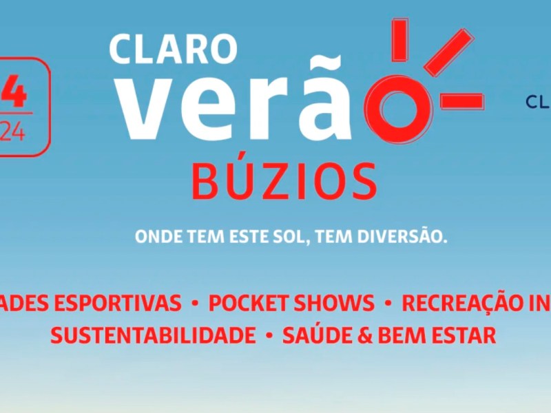 Claro Verão Búzios volta com tudo em 2024